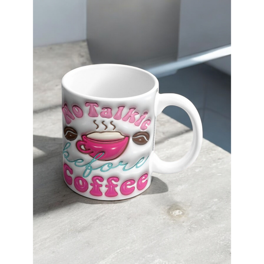 No Coffee No Talkie Mug